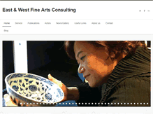 Tablet Screenshot of eastandwestfinearts.com